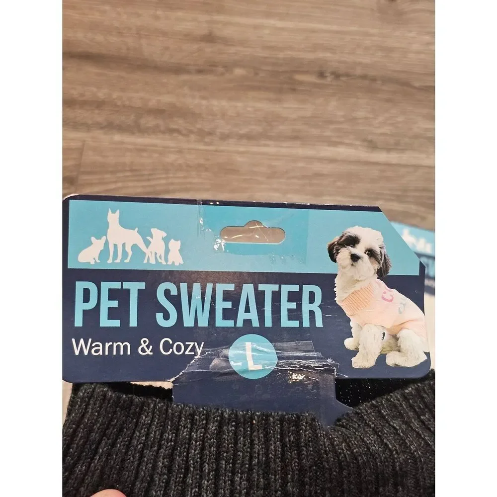 NEW Pet Sweaters Size L For Dogs